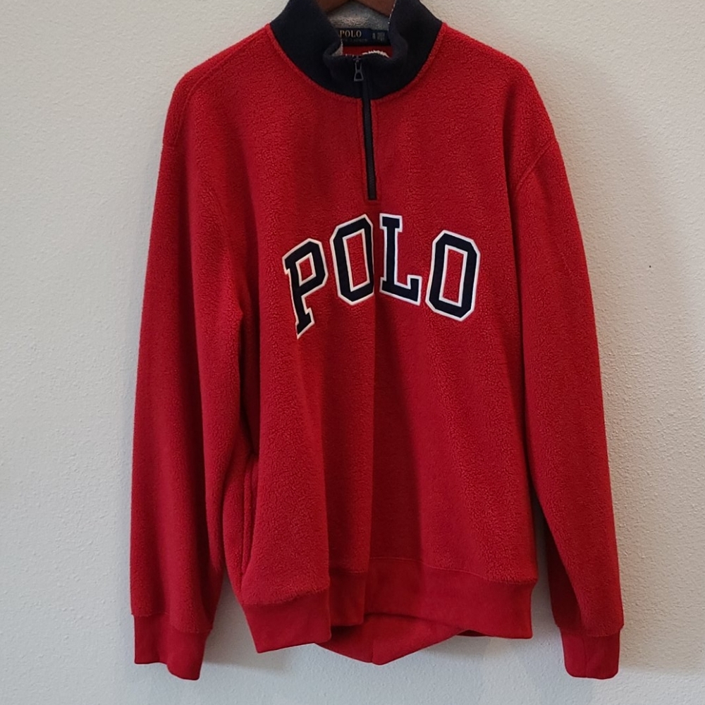 POLO RALPH LAUREN, XL, RED